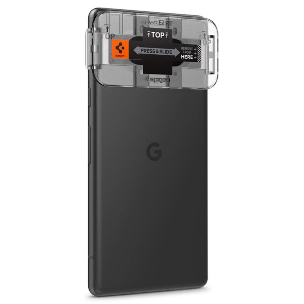 Spigen Lens Protector EZ Fit GLAS.tR Optik 2PCS Black-Google Pixel 7a (AGL05970) - Image 28