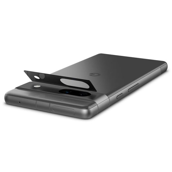 Spigen Lens Protector EZ Fit GLAS.tR Optik 2PCS Black-Google Pixel 7a (AGL05970) - Image 33