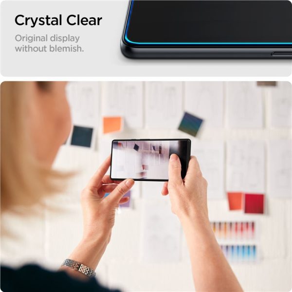 Spigen Screen Protector GLAS.tR Slim 2PCS Clear-Samsung Galaxy A14 4G/5G (AGL05971) - Image 22