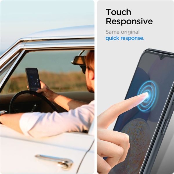 Spigen Screen Protector GLAS.tR Slim 2PCS Clear-Samsung Galaxy A14 4G/5G (AGL05971) - Image 29
