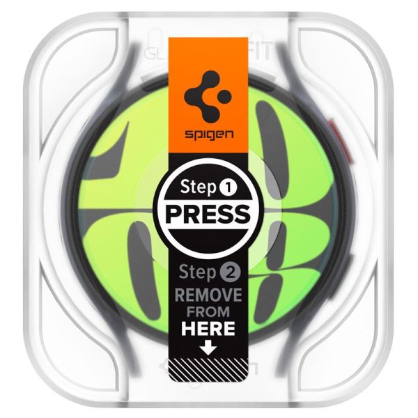 Spigen GLAS.tR EZ Fit 2-Pack-Samsung Galaxy Watch 6 44mm (AGL06520) - Image 12