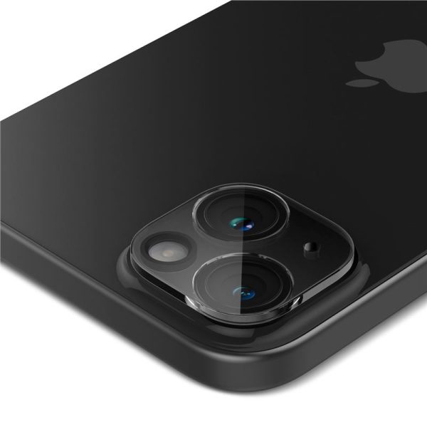 Spigen Camera Lens Protector Optik GLAS.tR Slim 2PCS Clear-Apple iPhone 15/15 Plus/14/14 Plus (AGL06916) - Image 19