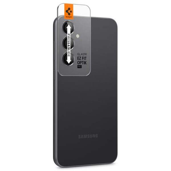SPIGEN OPTIK.TR EZ FIT CAMERA PROTECTOR 2-PACK GALAXY S23 FE BLACK (AGL06987) - Image 17