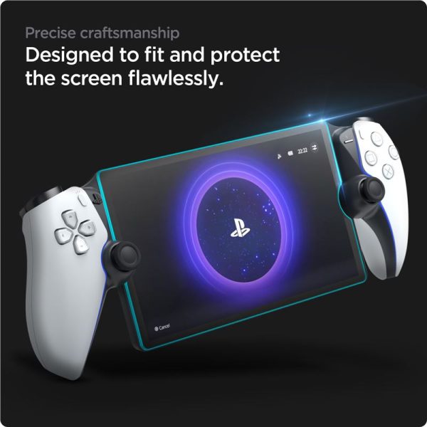 SPIGEN GLAS.TR EZ FIT SONY PLAYSTATION PORTAL CLEAR (AGL07183) - Image 13