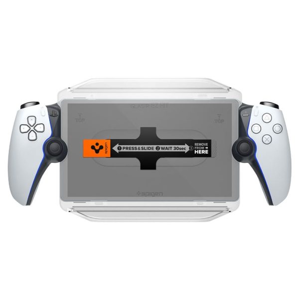 SPIGEN GLAS.TR EZ FIT SONY PLAYSTATION PORTAL CLEAR (AGL07183) - Image 17