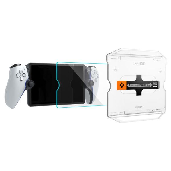 SPIGEN GLAS.TR EZ FIT SONY PLAYSTATION PORTAL CLEAR (AGL07183) - Image 18
