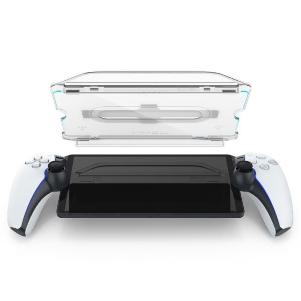 SPIGEN GLAS.TR EZ FIT SONY PLAYSTATION PORTAL CLEAR (AGL07183) - Image 19