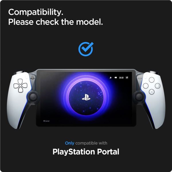 SPIGEN GLAS.TR EZ FIT SONY PLAYSTATION PORTAL CLEAR (AGL07183) - Image 21