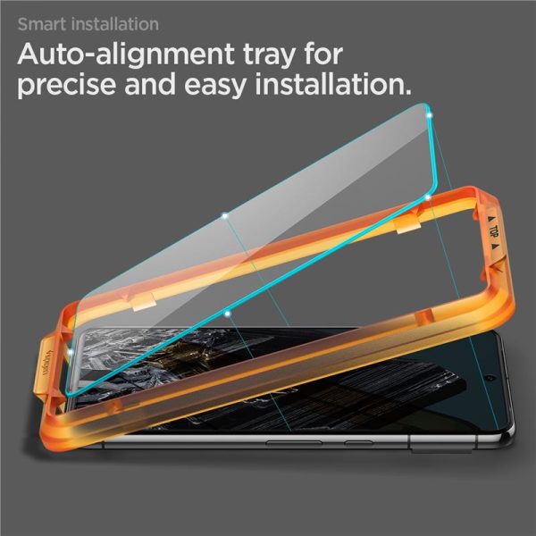 SPIGEN ALM GLAS.TR 2-PACK GOOGLE PIXEL 8 PRO CLEAR (AGL07395) - Image 10