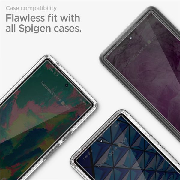 SPIGEN ALM GLAS.TR 2-PACK GOOGLE PIXEL 8 PRO CLEAR (AGL07395) - Image 14