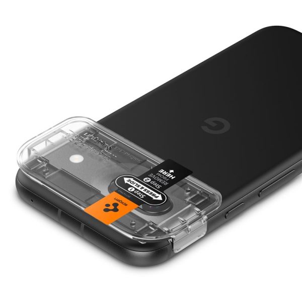 SPIGEN OPTIK.TR EZ FIT CAMERA PROTECTOR 2-PACK GOOGLE PIXEL 8A CLEAR (AGL07465) - Image 21