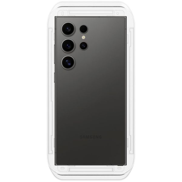Spigen EZ Fit GLAS.tR Privacy 2PCS-Samsung Galaxy S24 Ultra (AGL07625) - Image 21