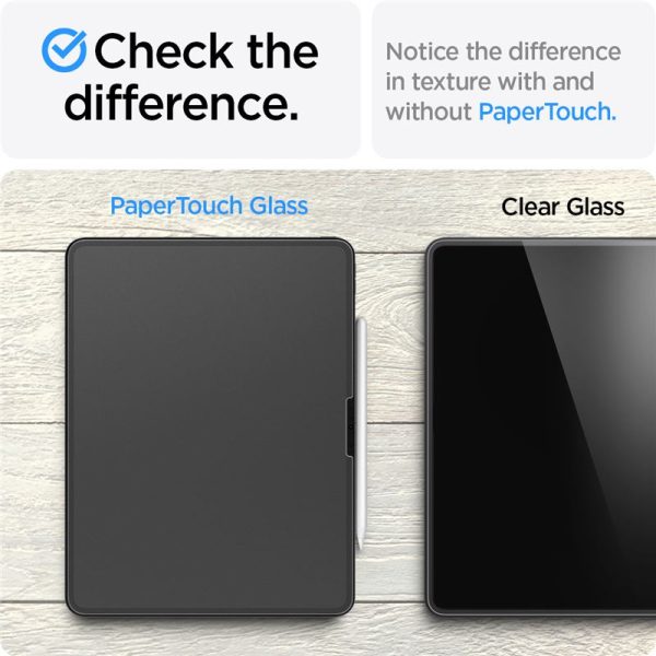 Spigen EZ Fit Paper Touch 1PC Clear-Apple iPad Pro 11 5th Gen. (AGL07789) - Image 9