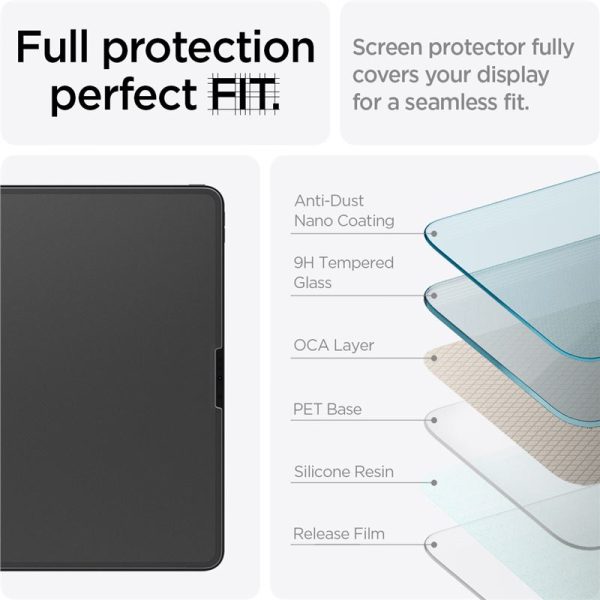 Spigen EZ Fit Paper Touch 1PC Clear-Apple iPad Pro 11 5th Gen. (AGL07789) - Image 11