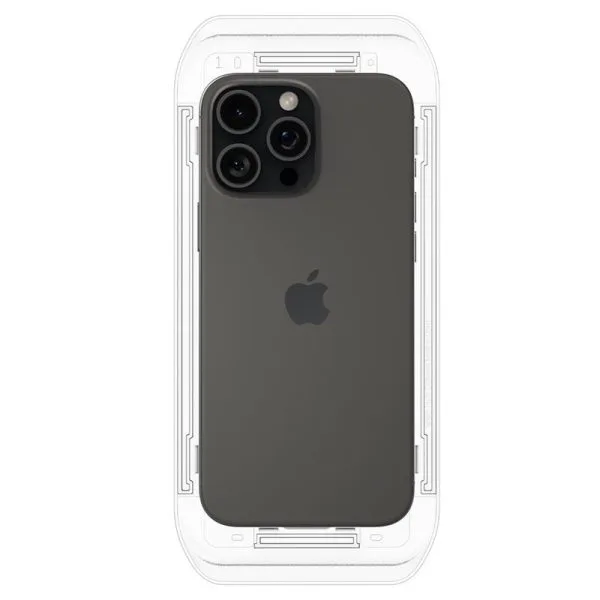 Τζάμι Προστασίας iPhone 18 Pro / 17 Pro / 17 / 16 Pro Spigen Glas.tR EZ Fit AluminaCore 2-Pack Clear (AGL07928) - Image 28