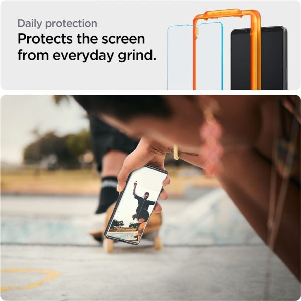SPIGEN ALM GLAS.TR 2-PACK SONY XPERIA 1 VI CLEAR (AGL08271) - Image 12