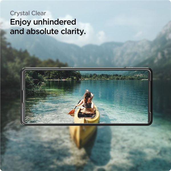 SPIGEN ALM GLAS.TR 2-PACK SONY XPERIA 1 VI CLEAR (AGL08271) - Image 14