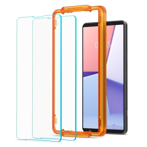 SPIGEN ALM GLAS.TR 2-PACK SONY XPERIA 1 VI CLEAR (AGL08271) - Image 19