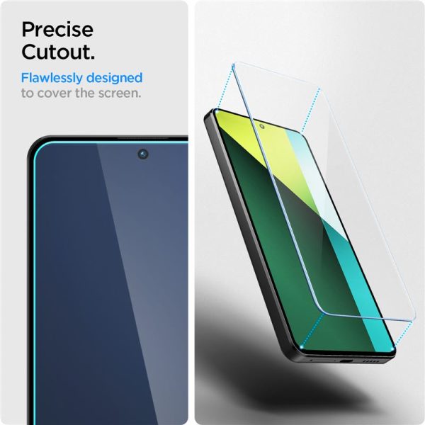 Spigen GLAS.tR Slim 2PCS Clear-Xiaomi Redmi Note 13 Pro 5G (AGL08293) - Image 21