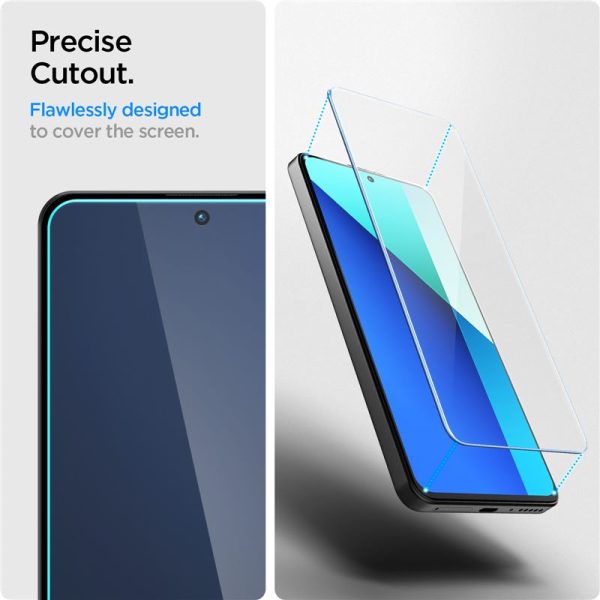 Spigen GLAS.tR Slim 2PCS Clear-Xiaomi Redmi Note 13 4G (AGL08295) - Image 21