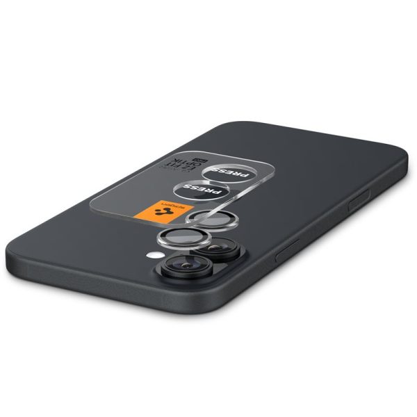 Spigen Lens Protector EZ Fit GLAS.tR Optik Pro 2PCS Clear-Apple iPhone 17/16/16 Plus (AGL08531) - Image 10