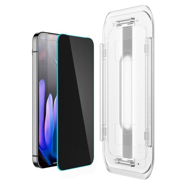 Spigen Glass tR EZ Fit (Privacy) 2 Pack - Google Pixel 9 Pro XL (AGL09313) - Image 19