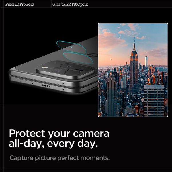 Spigen Glass tR EZ Fit Optik 2 Pack crystal clear - Google Pixel 10 Pro Fold (AGL09664) - Image 3