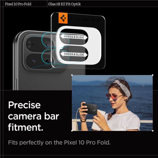 Spigen Glass tR EZ Fit Optik 2 Pack crystal clear - Google Pixel 10 Pro Fold (AGL09664) - Image 4