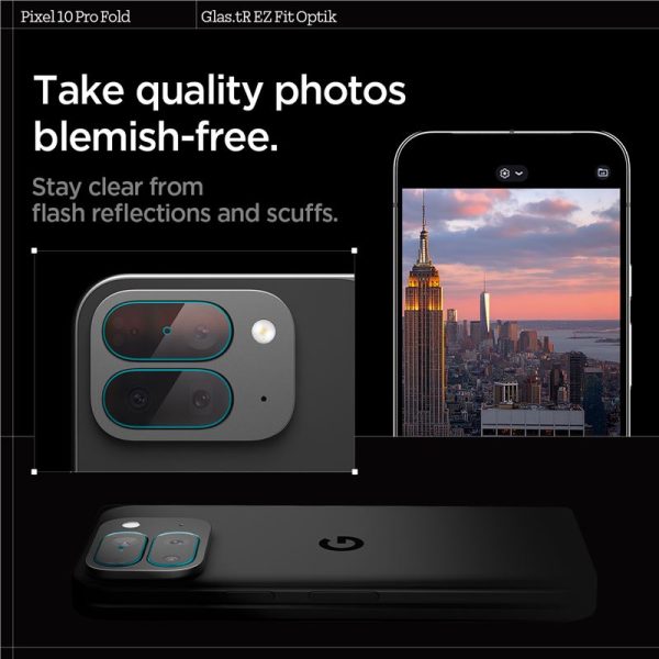Spigen Glass tR EZ Fit Optik 2 Pack crystal clear - Google Pixel 10 Pro Fold (AGL09664) - Image 5