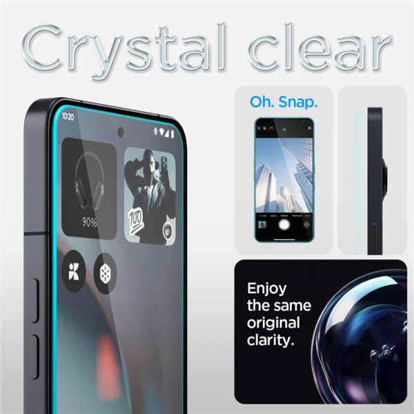 Spigen Glass tR EZ Fit 2 Pack Transparency-Nothing Phone (3) (AGL10165) - Image 9