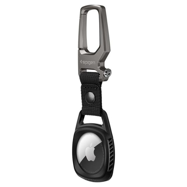 SPIGEN RUGGED ARMOR APPLE AIRTAG MATTE BLACK (AMP01565) - Image 11