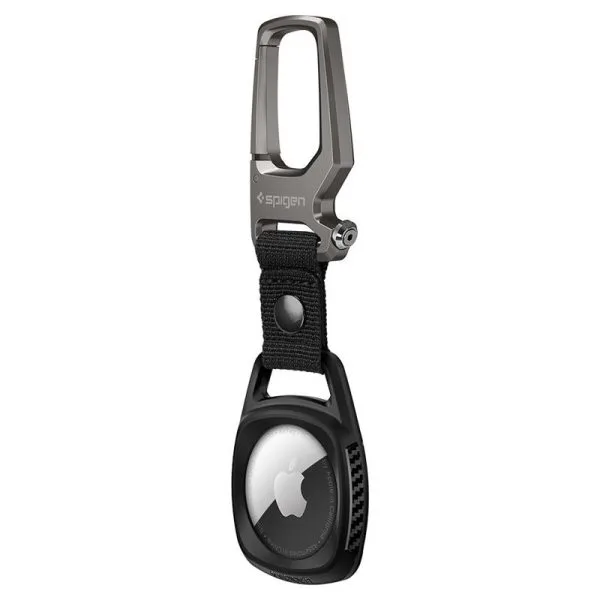 SPIGEN RUGGED ARMOR APPLE AIRTAG MATTE BLACK (AMP01565) - Image 11