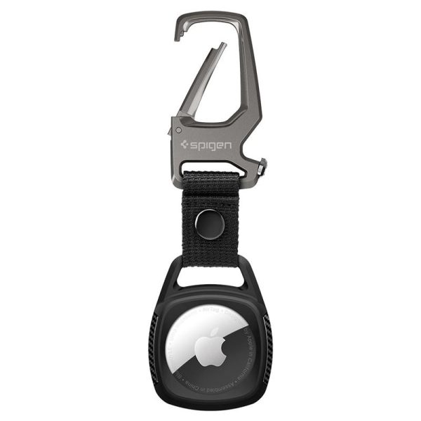 SPIGEN RUGGED ARMOR APPLE AIRTAG MATTE BLACK (AMP01565) - Image 12