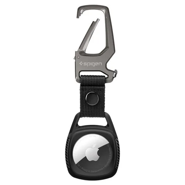 SPIGEN RUGGED ARMOR APPLE AIRTAG MATTE BLACK (AMP01565) - Image 12