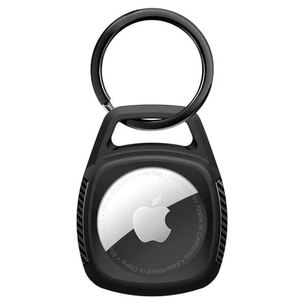 SPIGEN RUGGED ARMOR APPLE AIRTAG MATTE BLACK (AMP01565) - Image 15