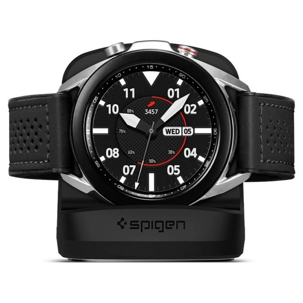 Spigen S352 Night Stand Black - Samsung Galaxy Watch 3/4 (AMP01859) - Image 4