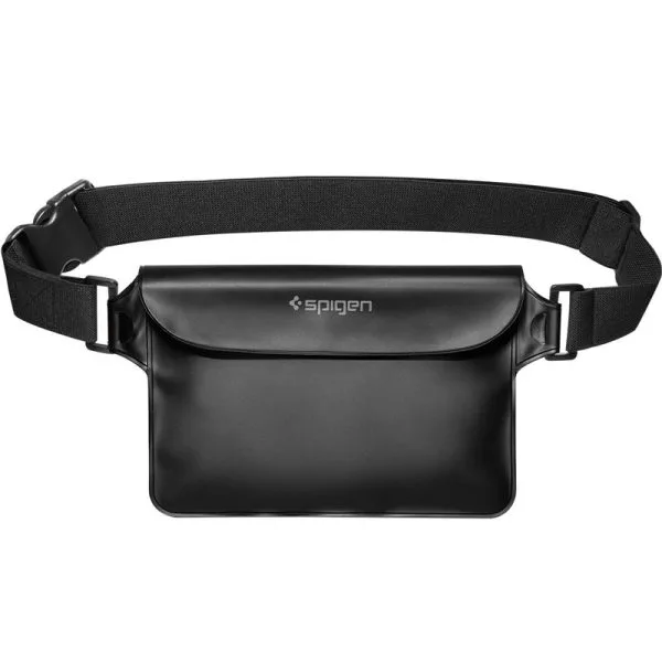 Σετ Αδιάβροχη Θήκη Κινητού & Τσαντάκι Μέσης Spigen A621 Universal Black (AMP04533) - Image 21
