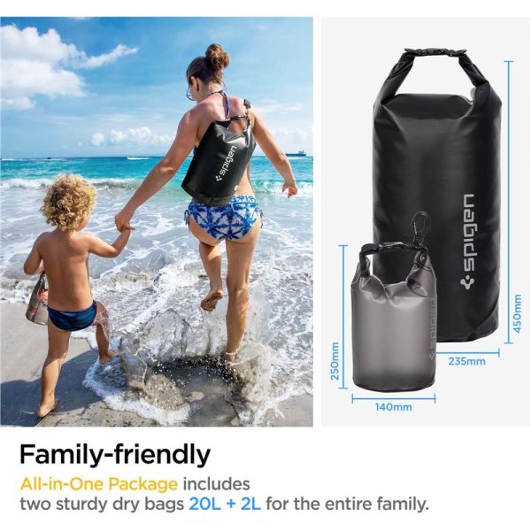 SPIGEN A630 UNIVERSAL WATERPROOF BAG BLACK (AMP04534) - Image 22