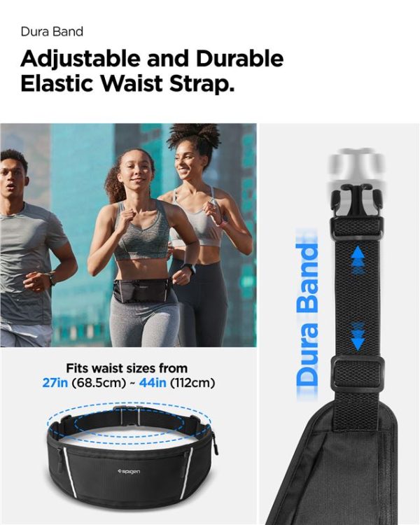 Spigen A710 Dynamic Shield Waist Bag Black (AMP04618) - Image 21