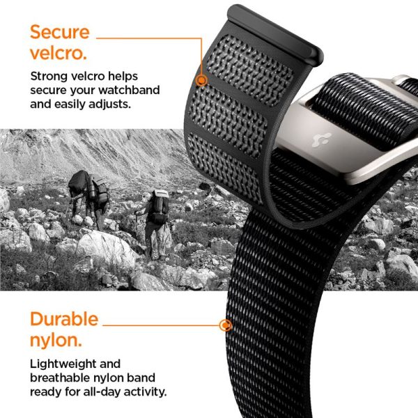 Spigen Watch Band DuraPro Flex Ultra Black-Apple Watch Series 44/45/46/49mm (AMP05981) - Image 25