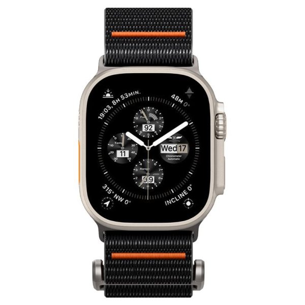 Spigen Watch Band DuraPro Flex Ultra Black-Apple Watch Series 44/45/46/49mm (AMP05981) - Image 28