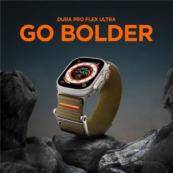 Spigen Watch Band DuraPro Flex Ultra Khaki-Apple Watch Series 44/45/46/49mm (AMP05982) - Image 21