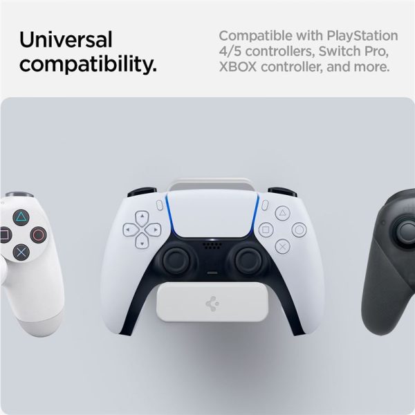 Spigen Mount Wall Stands 2 Pack white - Playstation / XBOX / Nintendo Switch Pro controllers (AMP06397) - Image 11