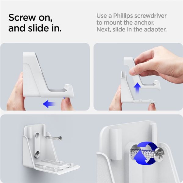 Spigen Mount Wall Stands 2 Pack white - Playstation / XBOX / Nintendo Switch Pro controllers (AMP06397) - Image 16