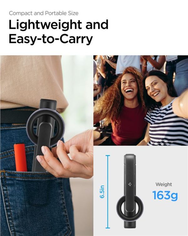 SPIGEN S570W MAGSAFE BLUETOOTH SELFIE STICK TRIPOD BLACK (AMP06402) - Image 25