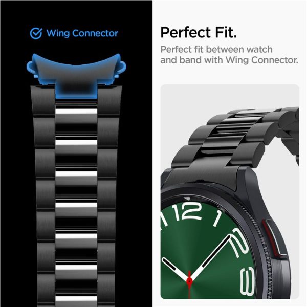 Spigen Band Modern Fit 316L Black-Samsung Galaxy Watch 6 Classic 47mm (AMP06490) - Image 13
