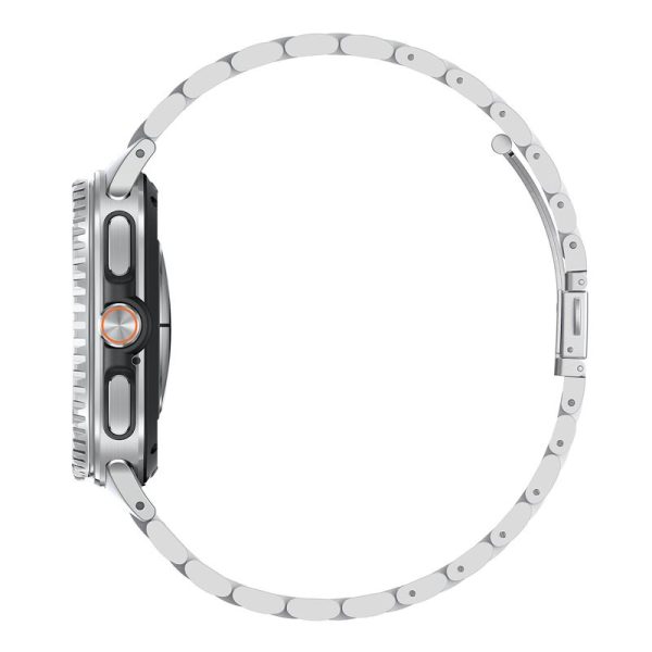Spigen Modern Fit 316L Silver-Samsung Galaxy Watch 8 (40/44/46mm) (AMP10120) - Image 4