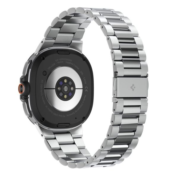 Spigen Modern Fit 316L Silver-Samsung Galaxy Watch 8 (40/44/46mm) (AMP10120) - Image 6