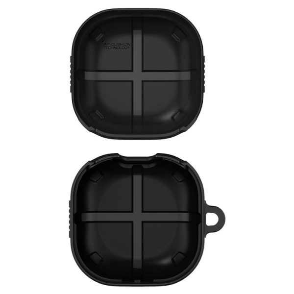 SPIGEN RUGGED ARMOR SAMSUNG GALAXY BUDS FE / 2 PRO / 2 / LIVE / PRO MATTE BLACK (ASD01276) - Image 15