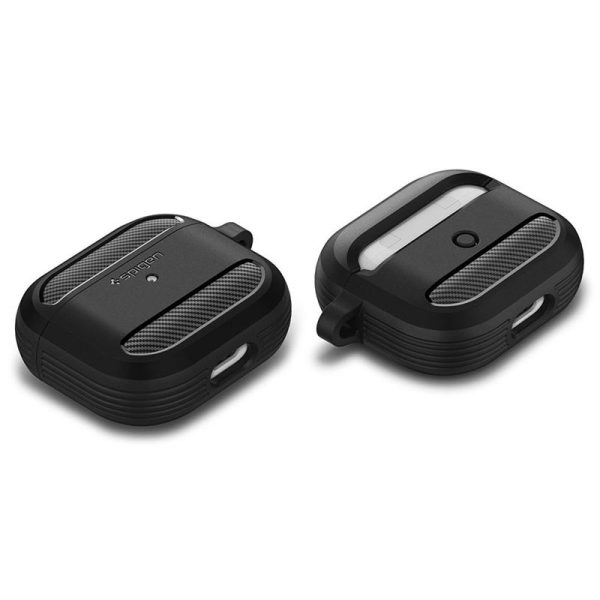 Θήκη Spigen Rugged Armor Matte Black - Apple AirPods 3 (ASD01978) - Image 11